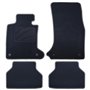 ALFOMBRA A MEDIDA BMW E61 SERIE 5 TOURING (2004-2010) 5PZ RIBETE GRIS OSCURO