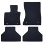 ALFOMBRA A MEDIDA BMW E70 X5 (2007-2013) 5PZ RIBETE GRIS OSCURO