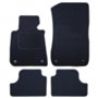 ALFOMBRA A MEDIDA BMW E93 SERIE 3 CABRIO (2007-2013) 5PZ RIBETE GRIS OSCURO