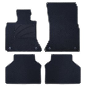 ALFOMBRA A MEDIDA BMW F07 SERIE 5 GT (2009-2017) 5PZ RIBETE GRIS OSCURO