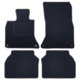 ALFOMBRA A MEDIDA BMW F07 SERIE 5 GT X-DRIVE (2009-2017) 5PZ RIBETE GRIS OSCURO