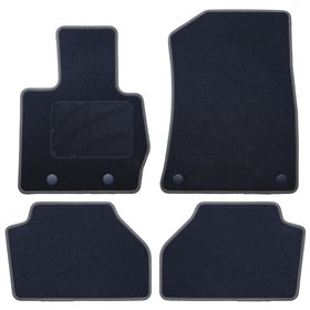 ALFOMBRA A MEDIDA BMW F26 X4 (2014-2018) 5PZ RIBETE GRIS OSCURO