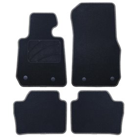 ALFOMBRA A MEDIDA BMW F31 SERIE 3 TOURING (2012-2019) 5PZ RIBETE GRIS OSCURO