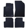 ALFOMBRA A MEDIDA CITROEN C3 (2016-PRESENTE) 5PZ RIBETE GRIS OSCURO
