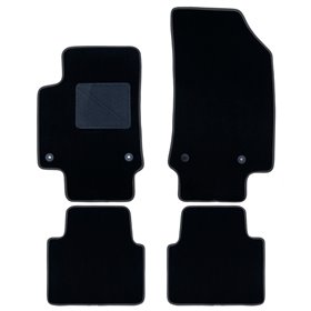 ALFOMBRA A MEDIDA CITROEN C3 AIRCROSS (2017-PRESENTE) 5PZ RIBETE GRIS OSCURO