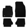 ALFOMBRA A MEDIDA FORD FIESTA (2013-2017) 5PZ RIBETE GRIS OSCURO