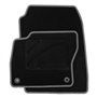 ALFOMBRA A MEDIDA FORD FOCUS III (2011-2015) 5PZ RIBETE GRIS OSCURO
