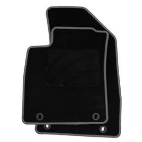 ALFOMBRA A MEDIDA MG ZS COMBUSTIBLE (DESDE 2021) 5PZ RIBETE GRIS OSCURO