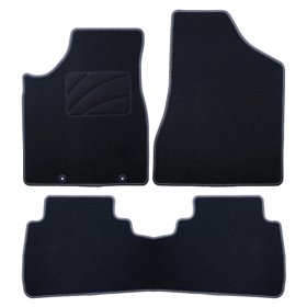 ALFOMBRA A MEDIDA NISSAN MURANO (2005-2008) 5 RIBETE GRIS OSCURO