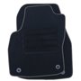 ALFOMBRA A MEDIDA OPEL ASTRA J FAMILIAR, 3 Y 5 PUERTAS (2009-2015) 5PZ RIBETE GRIS OSCURO