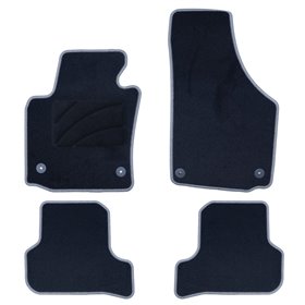 ALFOMBRA A MEDIDA OCC DESIGN SEAT LEON MK2 (2005-2012) 5 PZ GRIS OSCURO