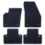 ALFOMBRA A MEDIDA VOLVO V50 (2004-2012) 5PZ RIBETE GRIS OSCURO