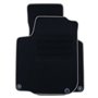 ALFOMBRA A MEDIDA VOLKSWAGEN GOLF I (1974-1983) 5PZ RIBETE GRIS OSCURO