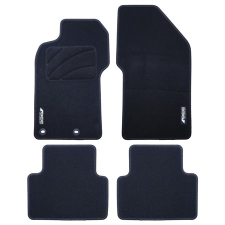 ALFOMBRA A MEDIDA ALFA ROMEO GT (2003-2010) 5PZ LOGOTIPO OCC