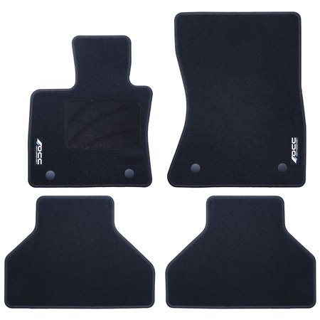 ALFOMBRA A MEDIDA BMW E70 X5 (2007-2013) 5PZ LOGOTIPO OCC
