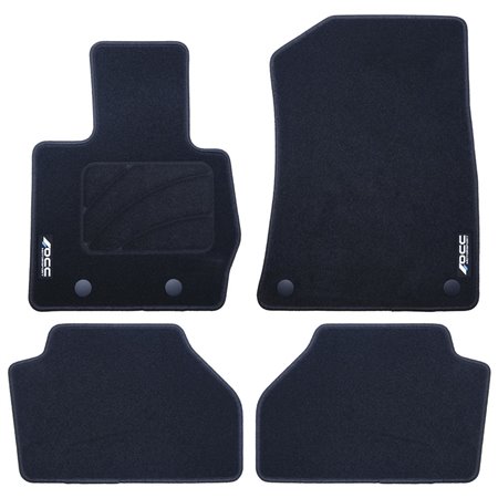 ALFOMBRA A MEDIDA BMW F26 X4 (2014-2018) 5PZ LOGOTIPO OCC