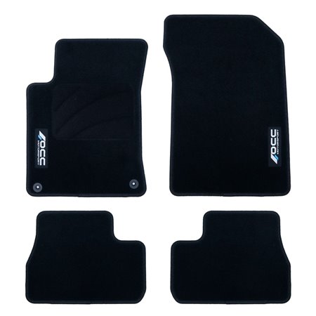 ALFOMBRA A MEDIDA CITROEN C3 (2009-2016) 5PZ LOGOTIPO OCC