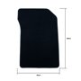 ALFOMBRA A MEDIDA CITROEN C3 (2009-2016) 5PZ LOGOTIPO OCC