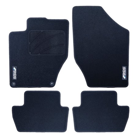 ALFOMBRA A MEDIDA CITROEN DS4 (2010-PRESENTE) 5PZ LOGOTIPO OCC