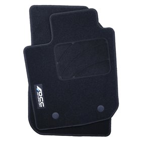 ALFOMBRA A MEDIDA DACIA SANDERO (2008-2012) 5PZ LOGOTIPO OCC