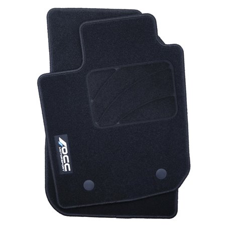 ALFOMBRA A MEDIDA DACIA SANDERO (2008-2012) 5PZ LOGOTIPO OCC