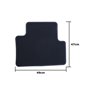 ALFOMBRA A MEDIDA FORD KUGA (2008-2011) OJO CUIDAO CON ESTA REF. COMPROBAR BIEN EL A�O 5PZ LOGOTIPO OCC