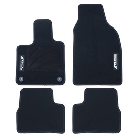 ALFOMBRA A MEDIDA FIAT 500 ELECTRICO 3+1 (DESDE 2020) 5PZ LOGOTIPO OCC