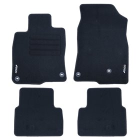 ALFOMBRA A MEDIDA HONDA CIVIC X (2017-PRESENTE) 5PZ LOGOTIPO OCC