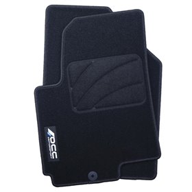 ALFOMBRA A MEDIDA KIA SOUL (2009-2014) 5PZ C/P LOGOTIPO OCC