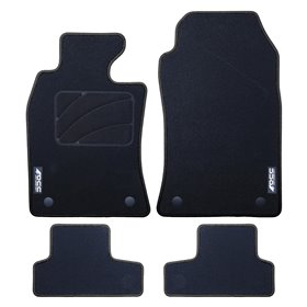 ALFOMBRA A MEDIDA MINI R52 CABRIO (2004-2009) 5PZ LOGOTIPO OCC
