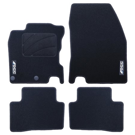 ALFOMBRA A MEDIDA NISSAN QASHQAI (2013-2017) 5PZ LOGOTIPO OCC