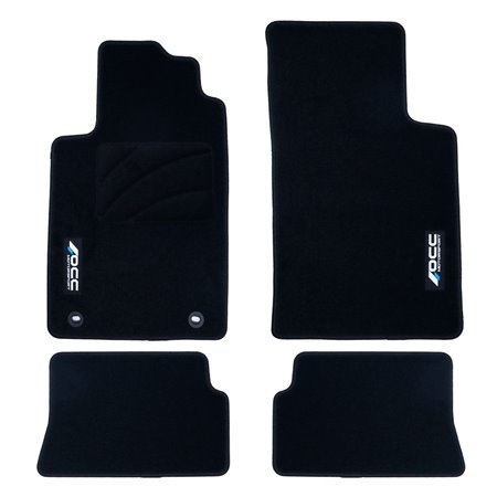 ALFOMBRA A MEDIDA OCC DESIGN RENAULT MEGANE I CABRIO (1997-2003) 5 PZ LOG OCC