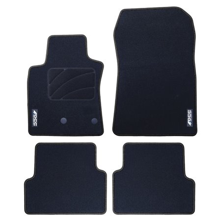 ALFOMBRA A MEDIDA RENAULT MODUS (2004-2012) 5PZ LOGOTIPO OCC
