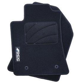 ALFOMBRA A MEDIDA TOYOTA AVENSIS (2003-2009) 5PZ LOGOTIPO OCC