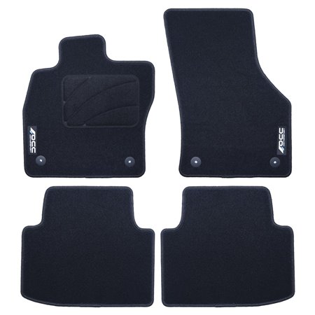 ALFOMBRA A MEDIDA VOLKSWAGEN ARTEON (2018-PRESENTE) 5PZ LOGOTIPO OCC