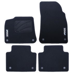 ALFOMBRA A MEDIDA VOLKSWAGEN TOUAREG (2018-PRESENTE) 5PZ LOGOTIPO OCC