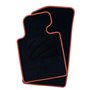 ALFOMBRA A MEDIDA OCC DESIGN BMW E46 CABRIO (2000-2007) 5 PZ NARANJA