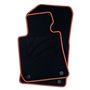 ALFOMBRA A MEDIDA OCC DESIGN BMW E90 SERIE 3 SEDAN (2005-2011) 5 PZ NARANJA