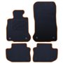ALFOMBRA A MEDIDA BMW F06 SERIE 6 GRAND COUPE (2012-2019) 5PZ RIBETE AMARILLO