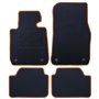 ALFOMBRA A MEDIDA BMW F20 SERIE 1 5 PUERTAS (2012-PRESENTE) 5PZ RIBETE AMARILLO
