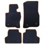 ALFOMBRA A MEDIDA BMW F32 SERIE 4 COUPE (2013-2019) 5PZ RIBETE AMARILLO