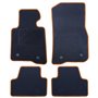 ALFOMBRA A MEDIDA BMW F33 SERIE 4 CABRIO (2014-2019) 5PZ RIBETE AMARILLO