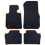 ALFOMBRA A MEDIDA BMW F36 SERIE 4 GRAN COUPE (2014-PRESENTE) 5PZ RIBETE AMARILLO