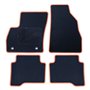 ALFOMBRA A MEDIDA CITROEN NEMO (2008-2019) 5PZ RIBETE AMARILLO