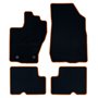 ALFOMBRA A MEDIDA DACIA DUSTER (2014-2018) 5PZ RIBETE NARANJA