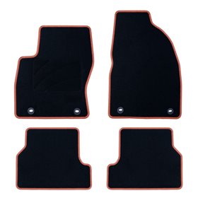 ALFOMBRA A MEDIDA OCC DESIGN FORD FOCUS II (2004-2011) 5 PZ NARANJA
