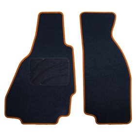 ALFOMBRA A MEDIDA FERRARI 328 (1985 - 1990) 2PZ RIBETE AMARILLO