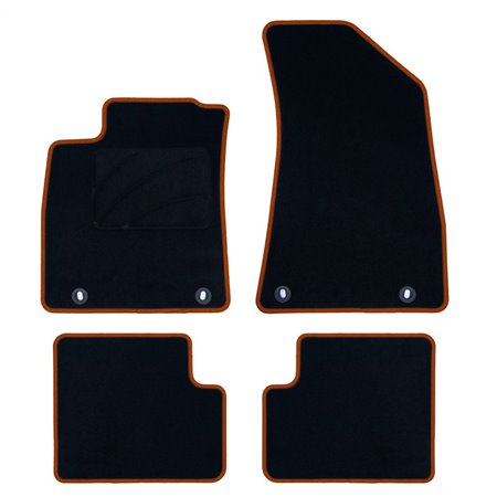 ALFOMBRA A MEDIDA MG ZS COMBUSTIBLE (DESDE 2021) 5PZ RIBETE AMARILLO