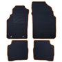 ALFOMBRA A MEDIDA NISSAN PRIMERA (1996-2002) 5 RIBETE AMARILLO