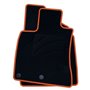 ALFOMBRA A MEDIDA OCC DESIGN NISSAN QASHQAI (2007-2013) 5 PZ NARANJA